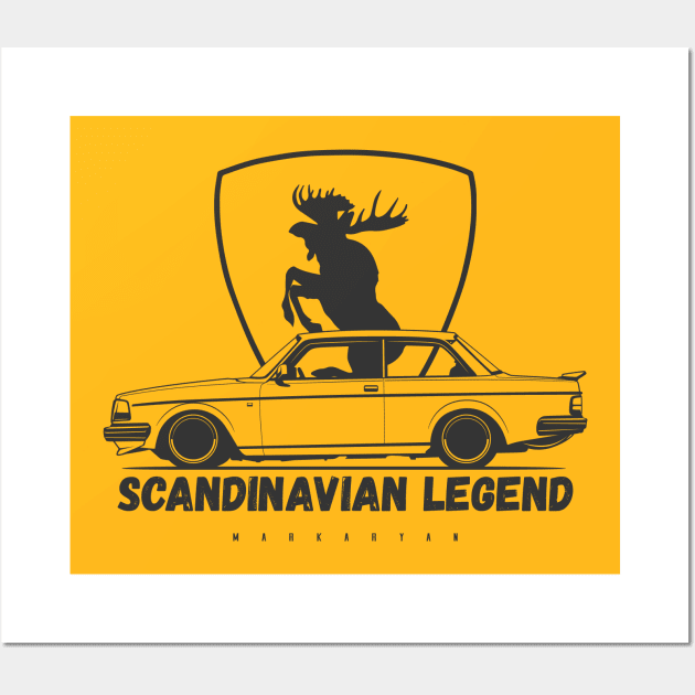 Scandinavian legend 242 Wall Art by Markaryan